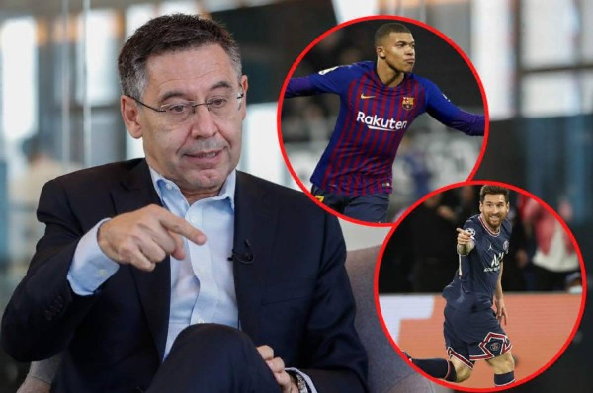 Bartomeu se destapa: El jugador que 'evitó' la posible llegada de Mbappé al Barcelona y el acuerdo que tenía con Messi, pero Leo lo rompió