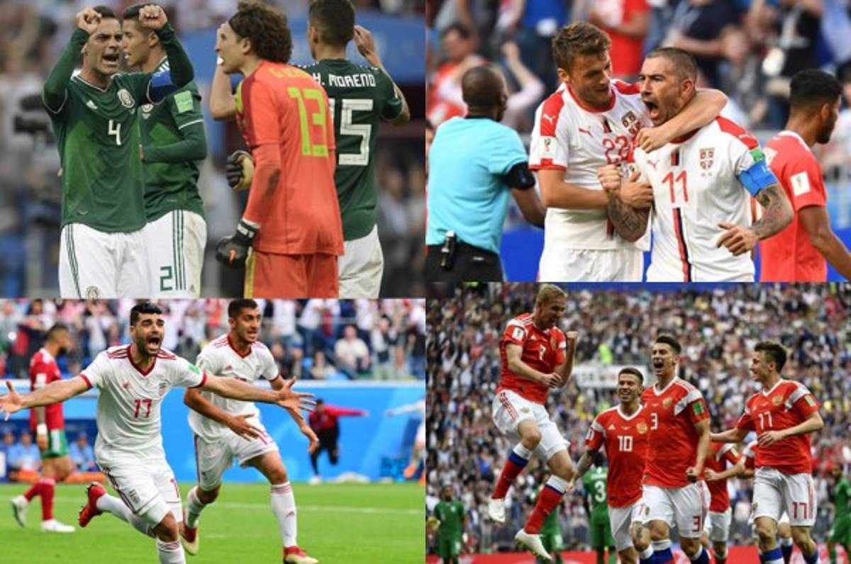 Tablas de posiciones de Rusia 2018: Las ocho selecciones con tres puntos