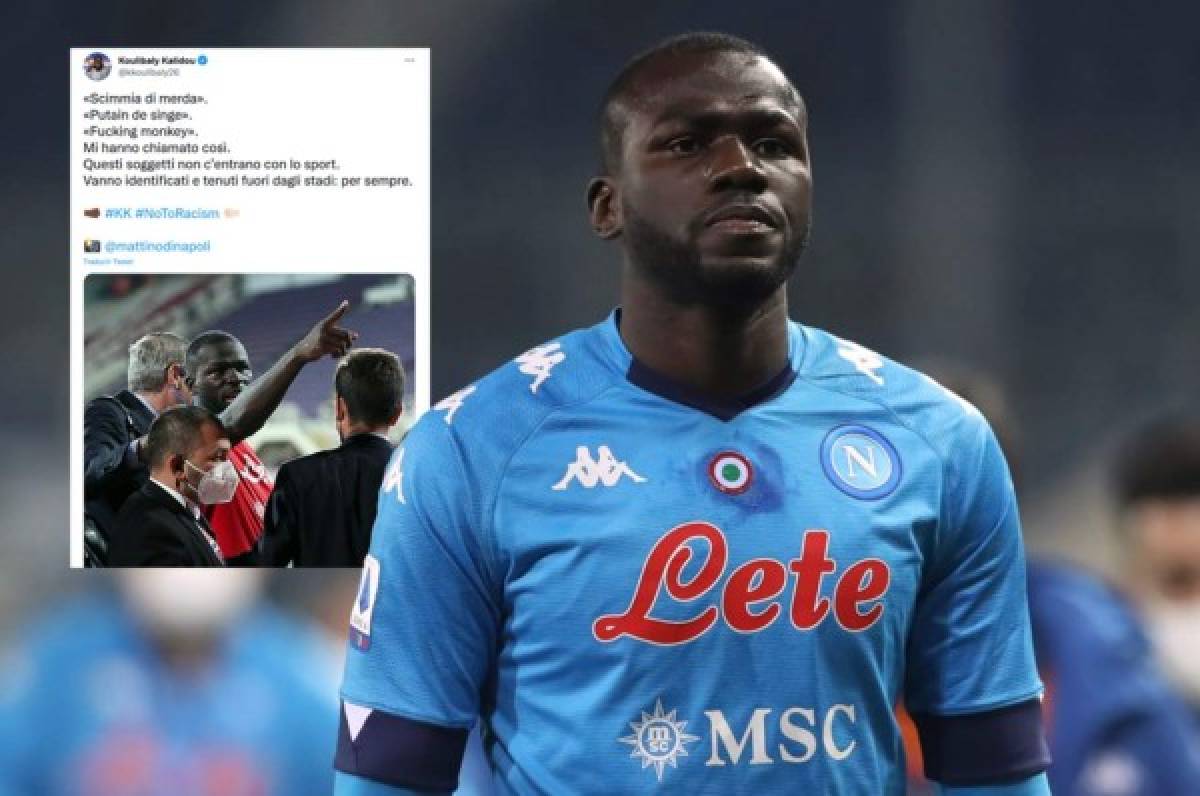 Kalidou Koulibaly denuncia racismo y la Federación de Italia investiga: 'Me han llamado mono de mier**'