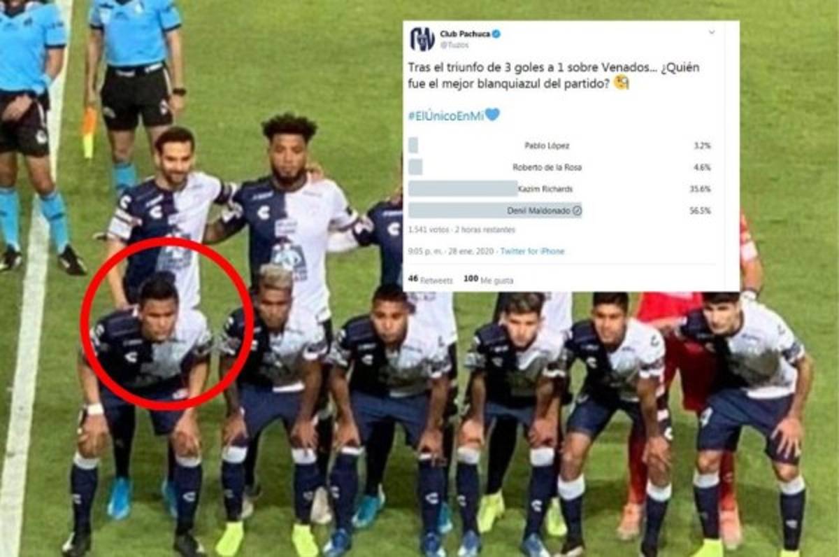 Lo que dicen los aficionados del Pachuca sobre el debut de Denil Maldonado: 'El mejor'