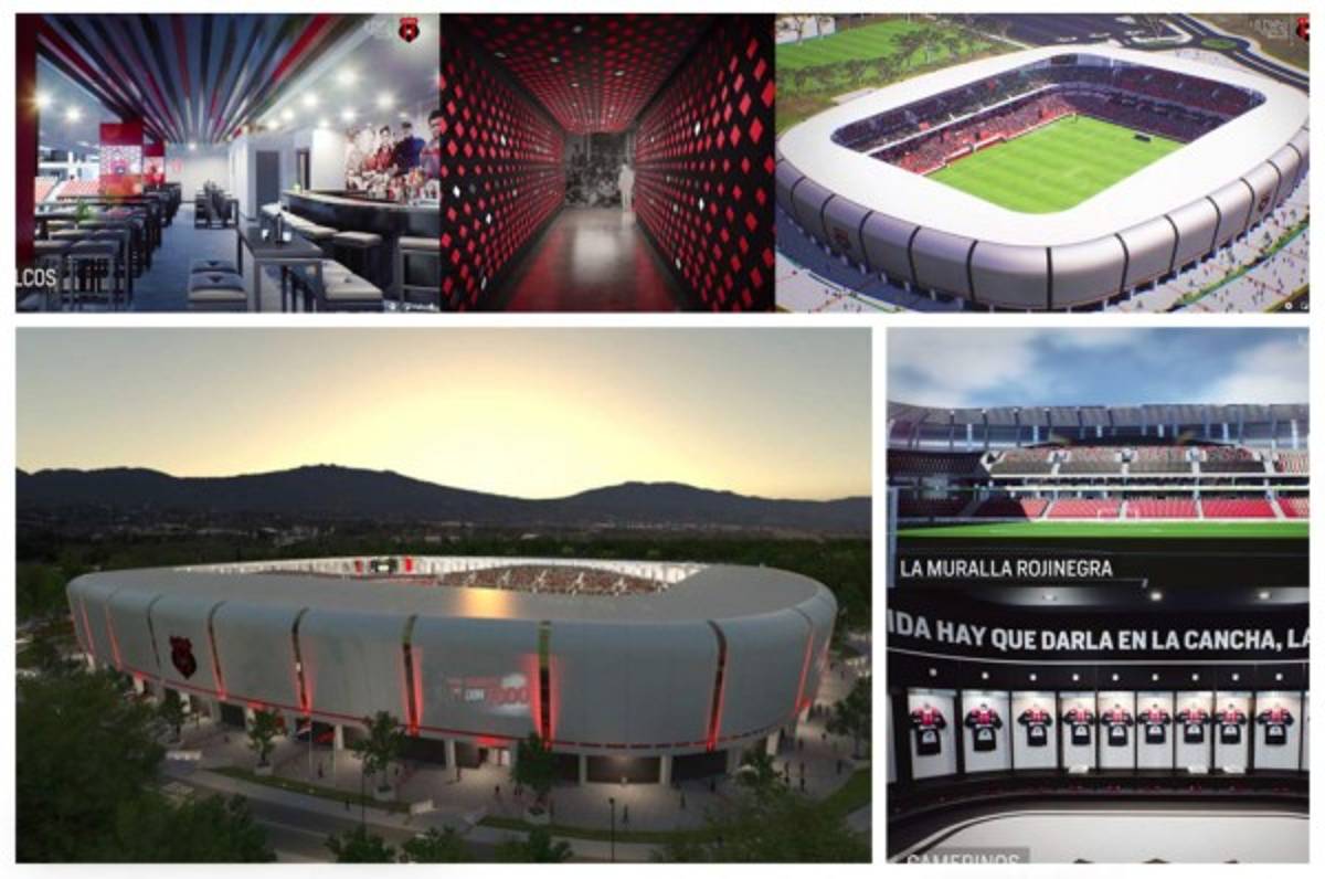 ¡Una joya arquitectónica! Así será el nuevo estadio que construirá la Liga Alajuelense de Costa Rica