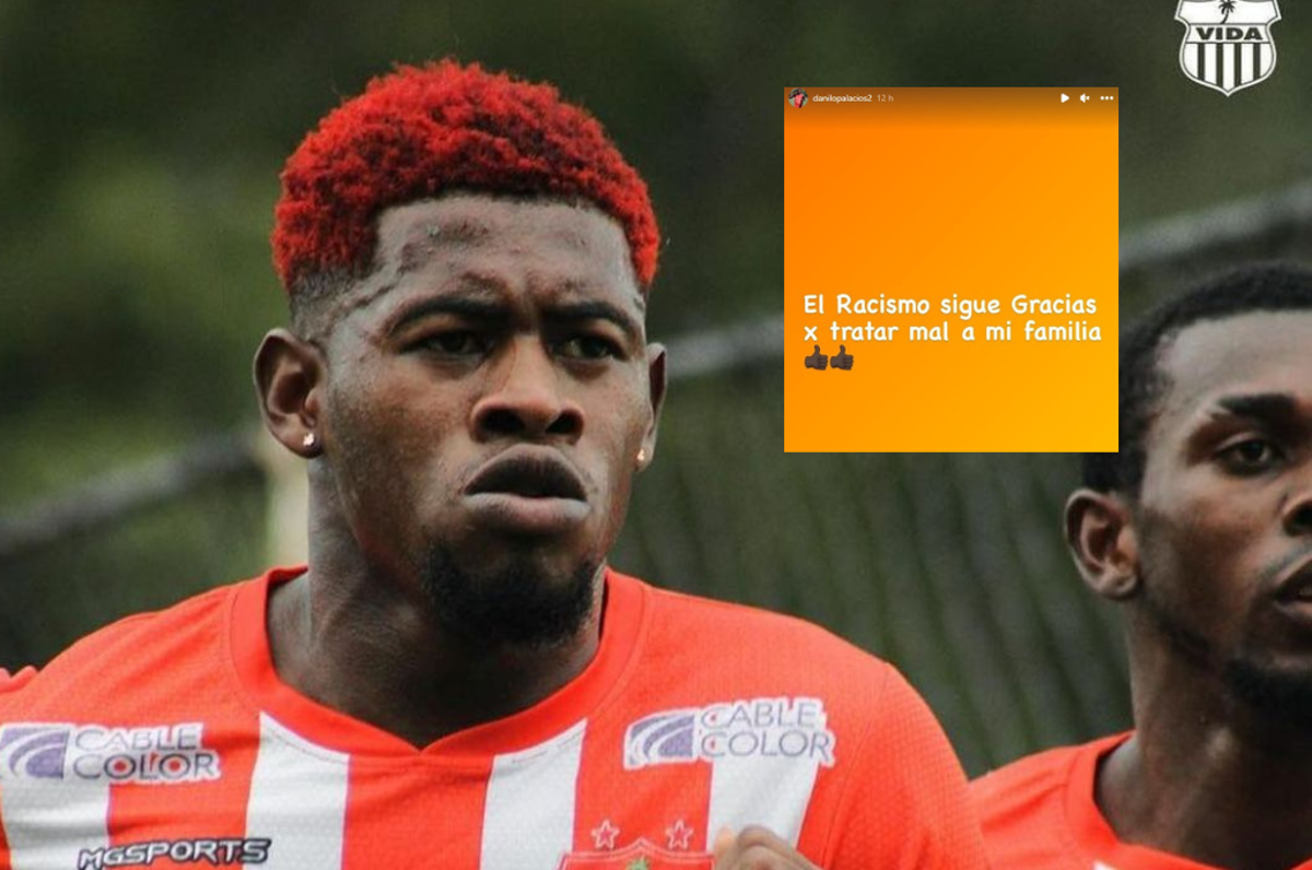 Danilo Palacios, jugador del Vida, denuncia actos de racismo tras perder el clásico ante el Victoria