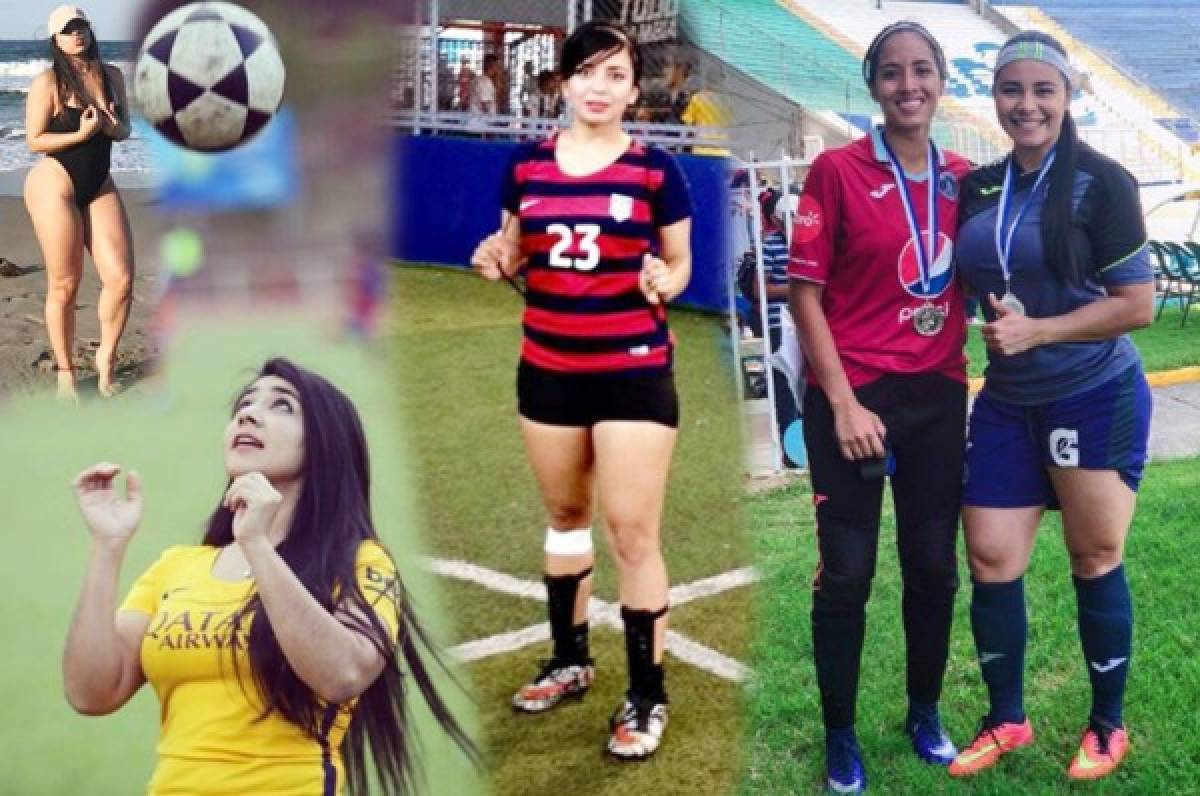 Ellas son las futbolistas hondureñas que enamoran con su belleza