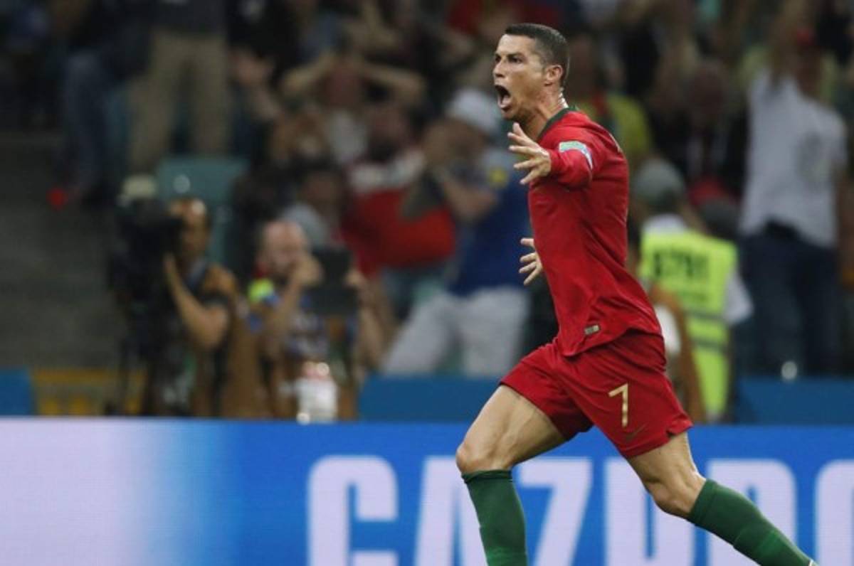 Cristiano Ronaldo, líder solitario en la tabla de goleo del Mundial