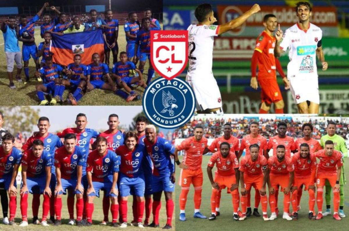 Uno de estos equipos será rival de Motagua en primera ronda de Liga Concacaf