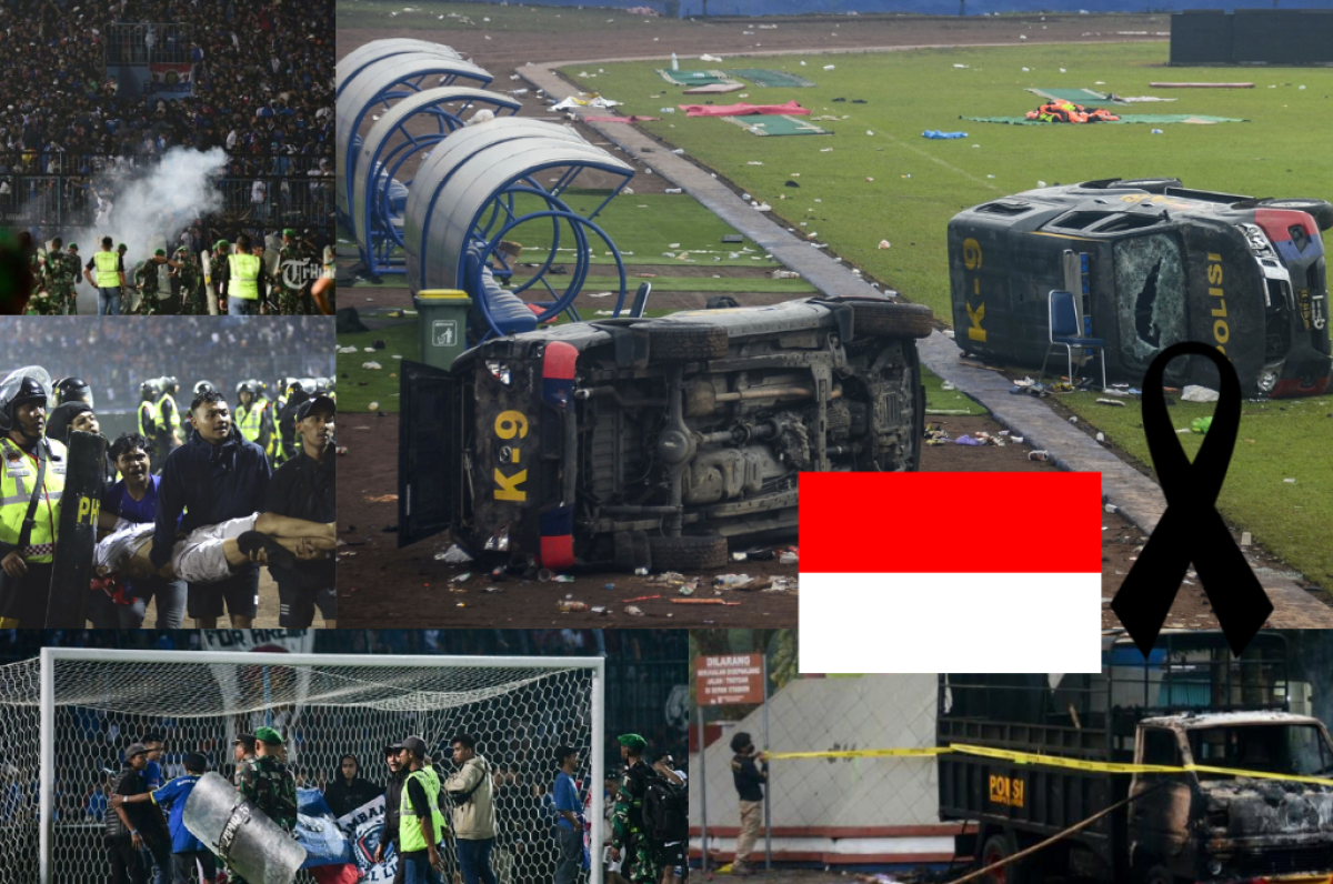 Imágenes aterradoras: Al menos 174 personas perdieron la vida en un partido de fútbol en Indonesia