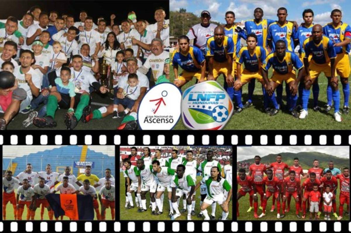 ¡Uno vendió su categoría! Repasa quiénes son los últimos equipos ascendidos a la Liga Nacional de Honduras