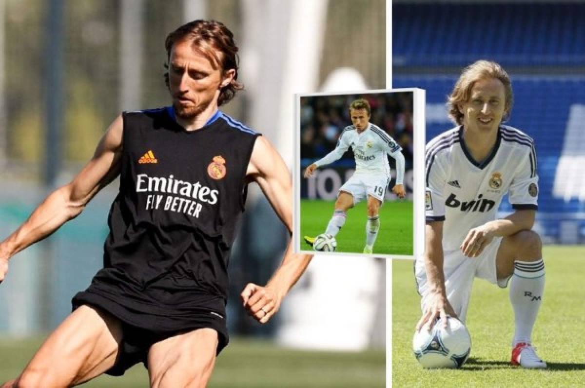 El brutal cambio físico de Modric con 35 años: El croata del Madrid publica dos fotos y soprende