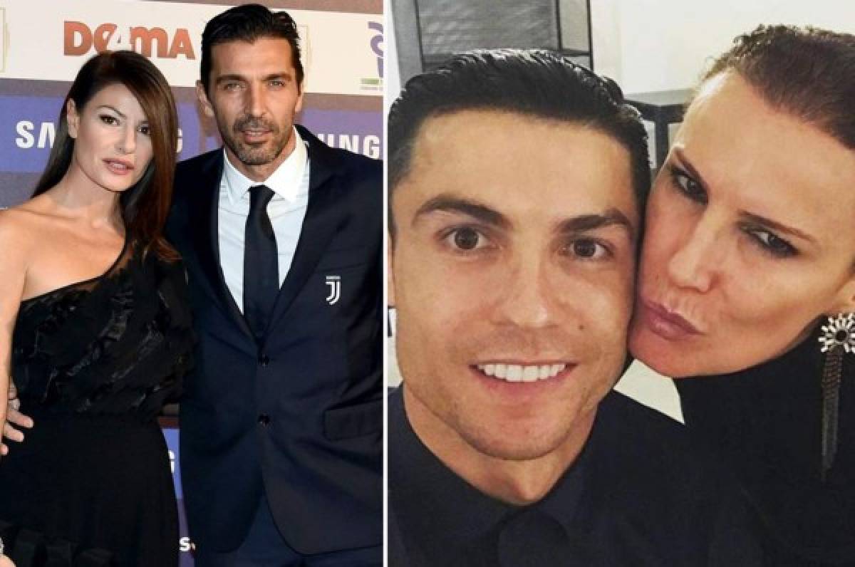 Pareja de Buffon responde a la hermana de Cristiano Ronaldo: ''Los familiares no son comentaristas''