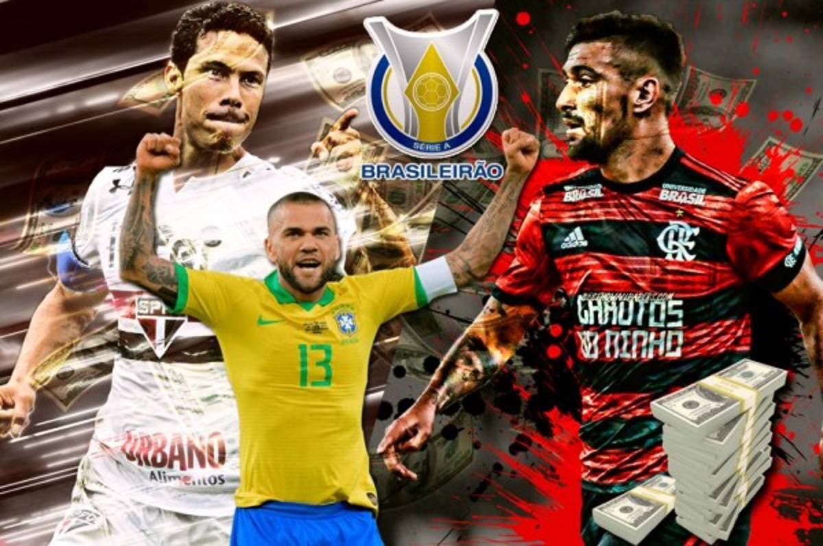 TOP: Los jugadores mejor pagados del fútbol brasileño... ¡Dani Alves es el primero!