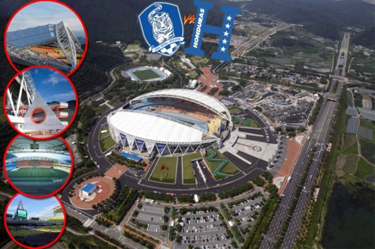 ¡Qué bonito! Aquí se jugará el amistoso Corea del Sur-Honduras