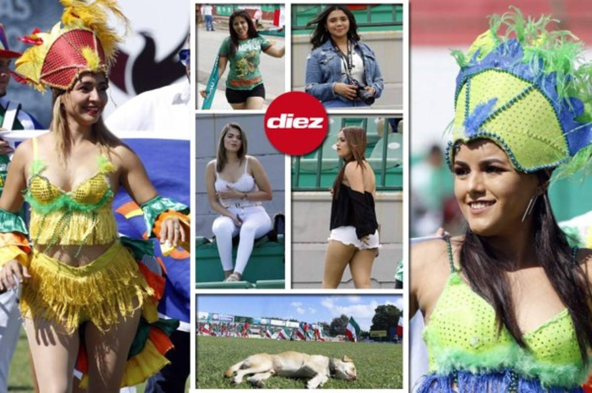 Hermosas chicas y ambientazo en el Yankel Rosenthal para el clásico Marathón-Olimpia