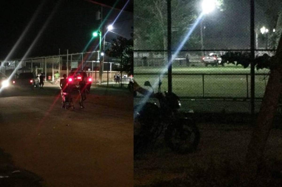 Asesinan a tres personas en el Centro Deportivo Chulavista en La Lima, Cortés
