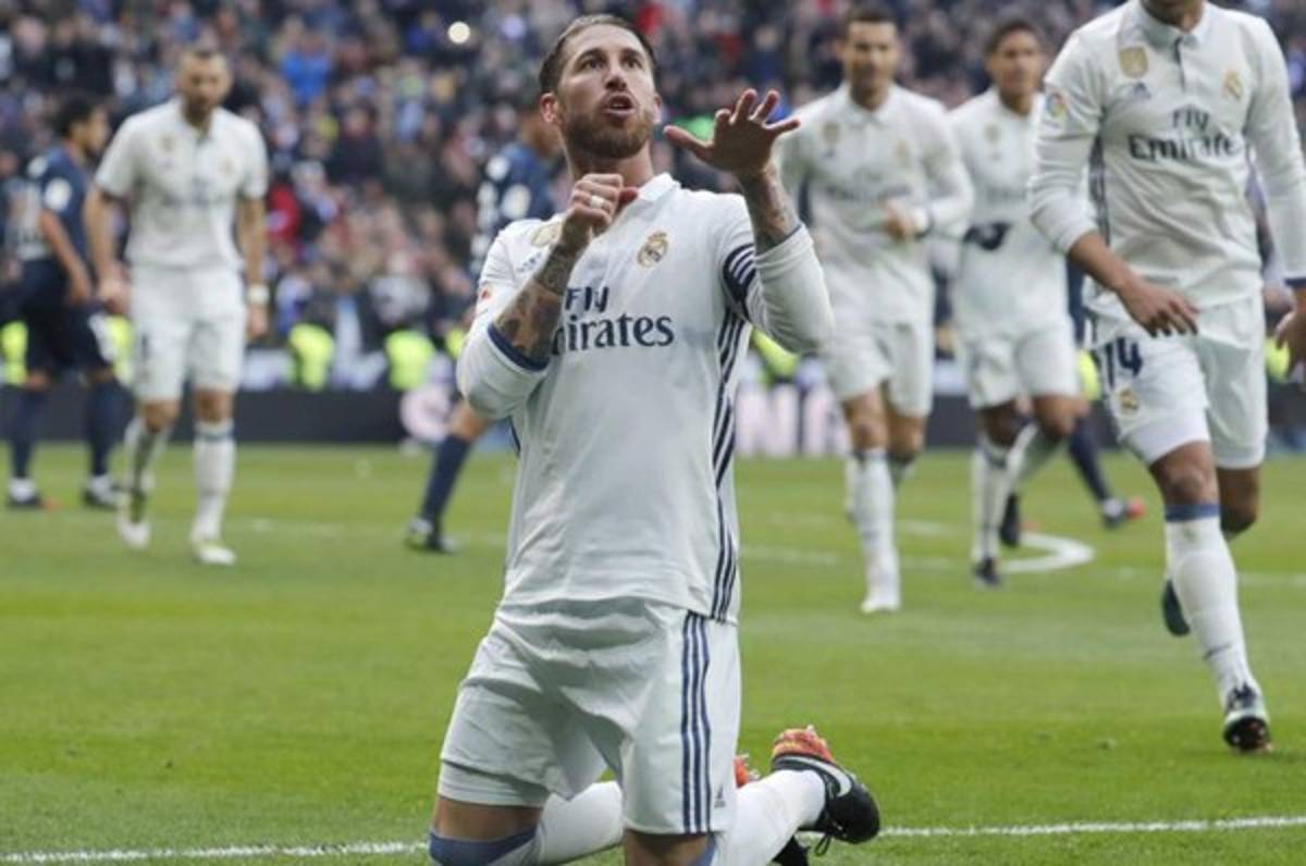 El siginificado de las excéntricas celebraciones de Ramos ante el Málaga