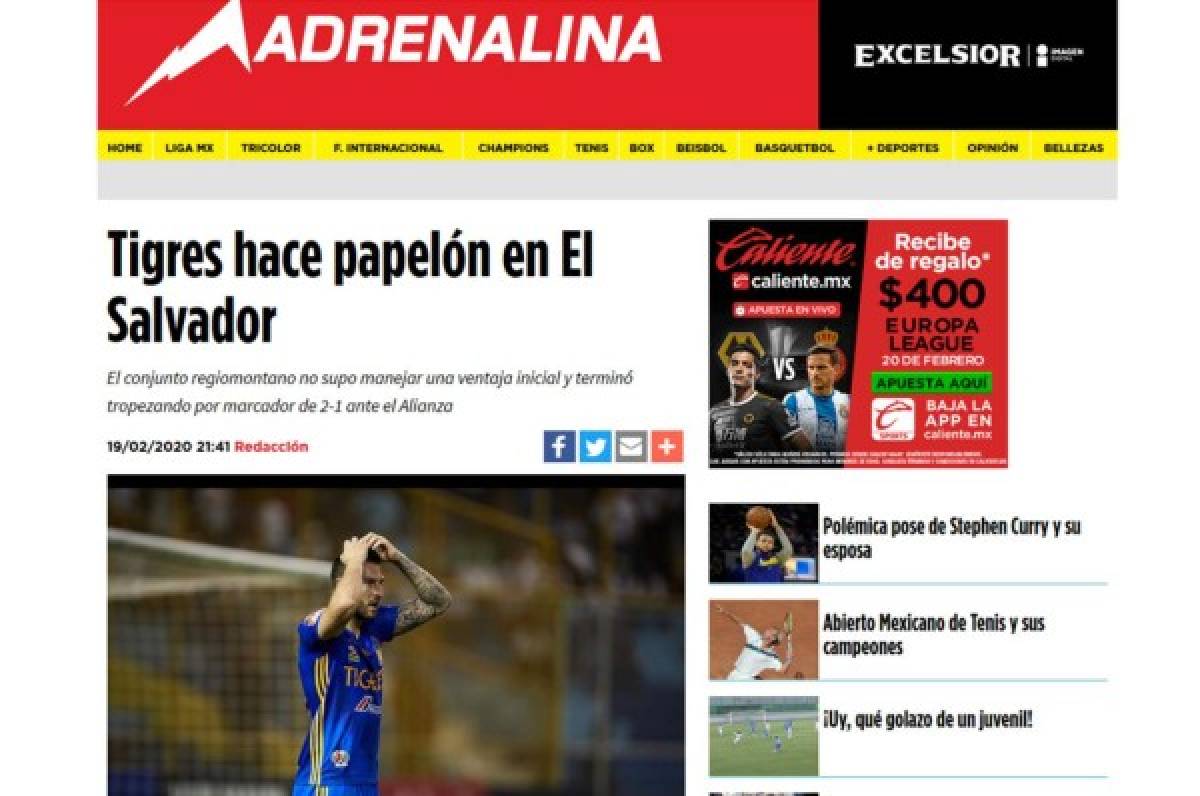 De 'soberbios', 'fríos' y 'ridículos': Los titulares de la prensa tras gane de Alianza sobre Tigres