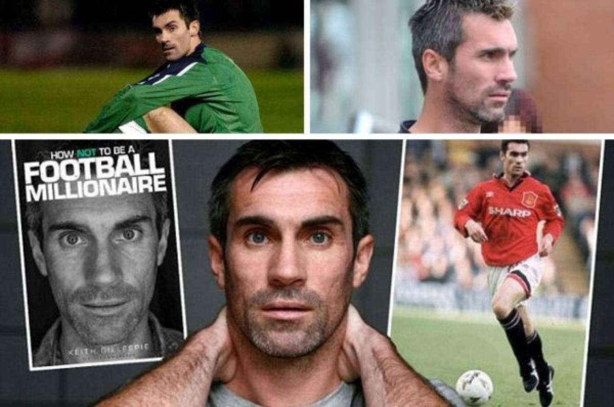 Keith Gillespie, el ex del Manchester United que perdió su gran fortuna en apuestas y mujeres