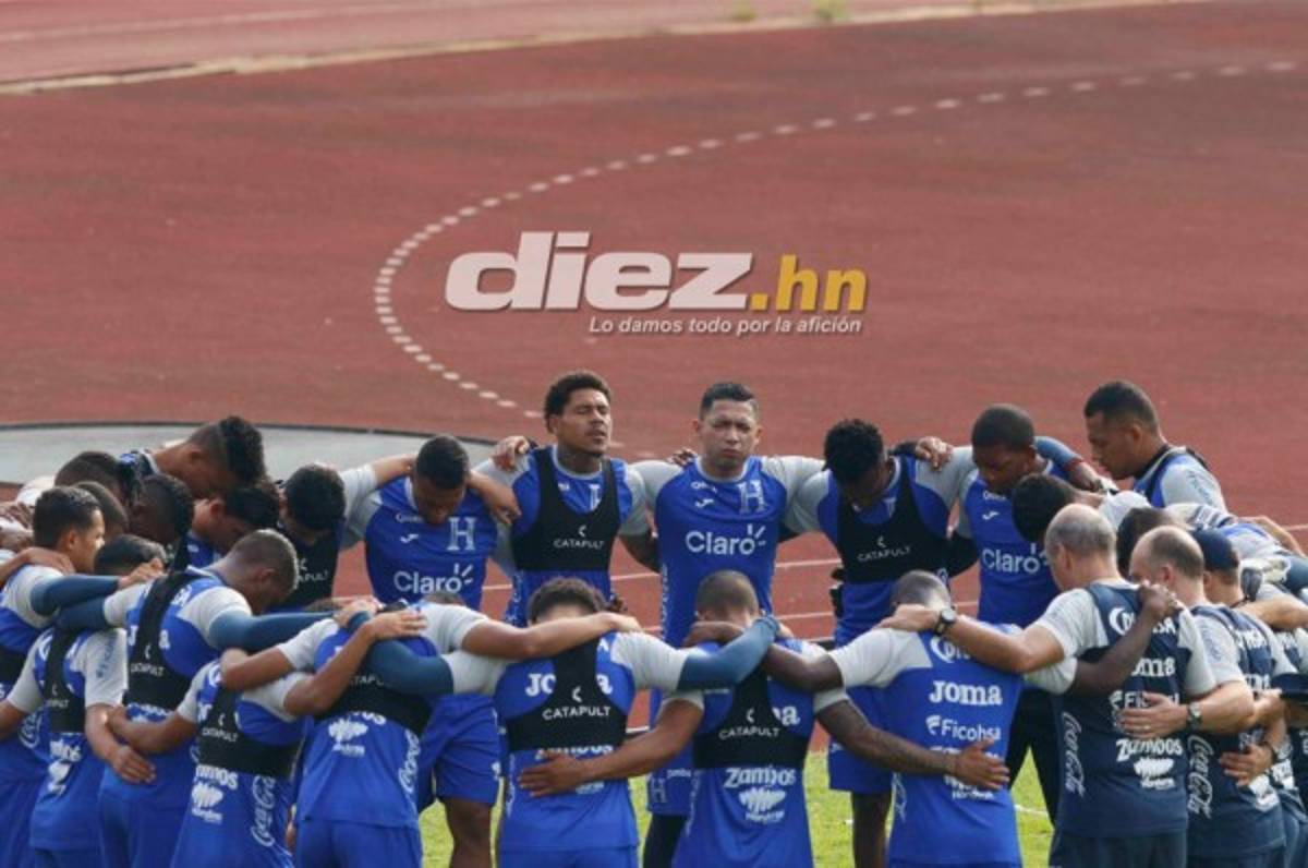 Nuevo integrante y corrección de detalles: Así fue el entrenamiento de la Selección de Honduras