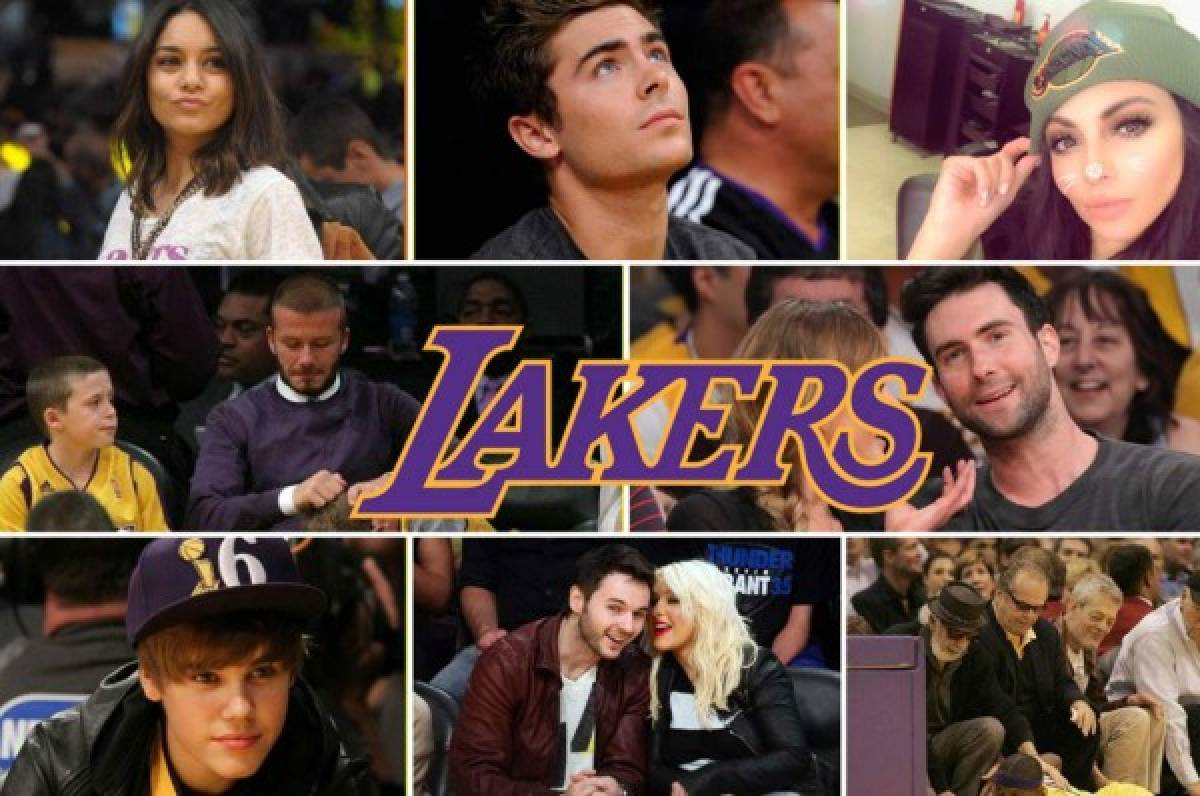 FARÁNDULA: Los famosos que son fanáticos de los Lakers de la NBA