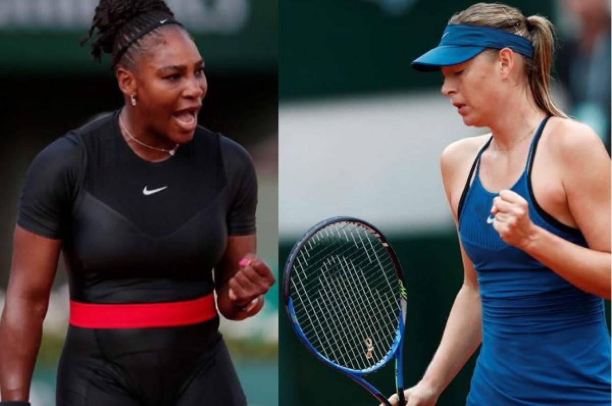 Serena Williams-Sharapova, el duelo más esperado en Roland Garros entre dos enemigas íntimas