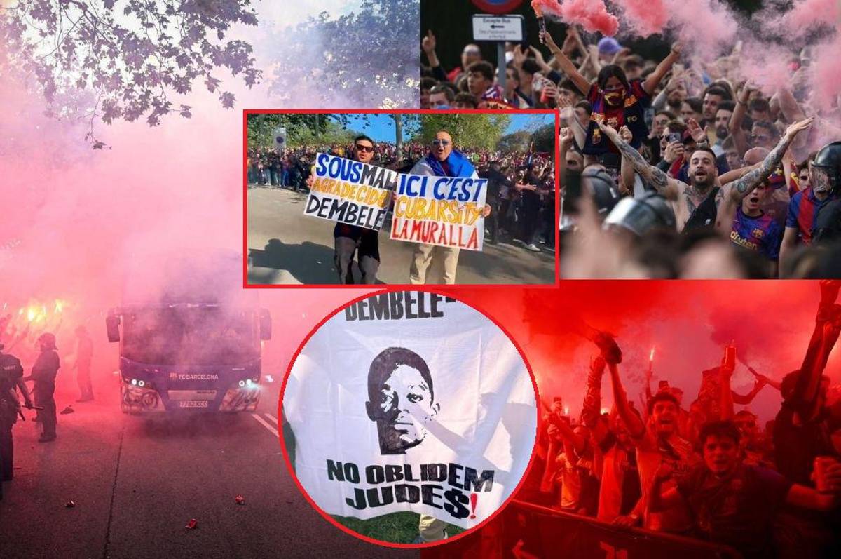 Estos del Barcelona quieren la Champions: duro apodo a Dembélé, visita especial de PSG y brutal recibimiento