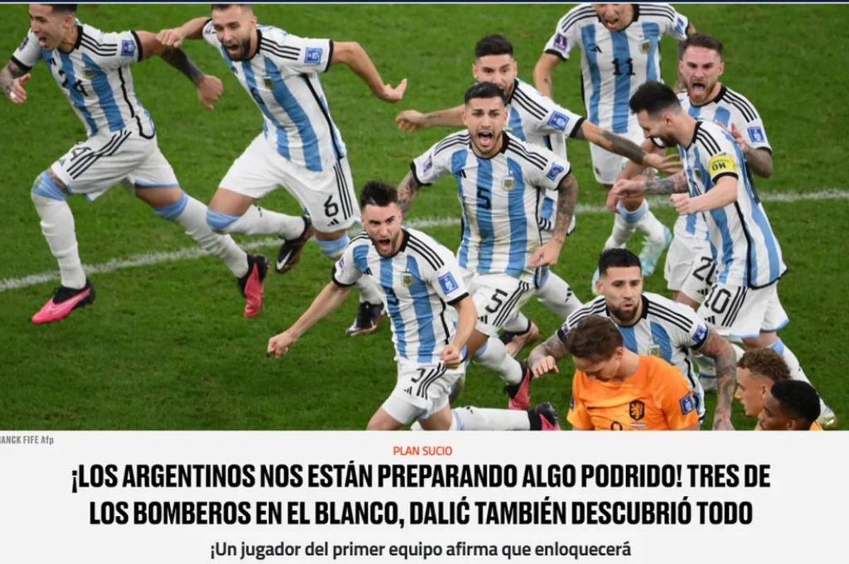 ¡Inverosímil! El “plan sucio” de Argentina para aplastar a Croacia en Qatar 2022: “No tienen miedo de hacerlo”