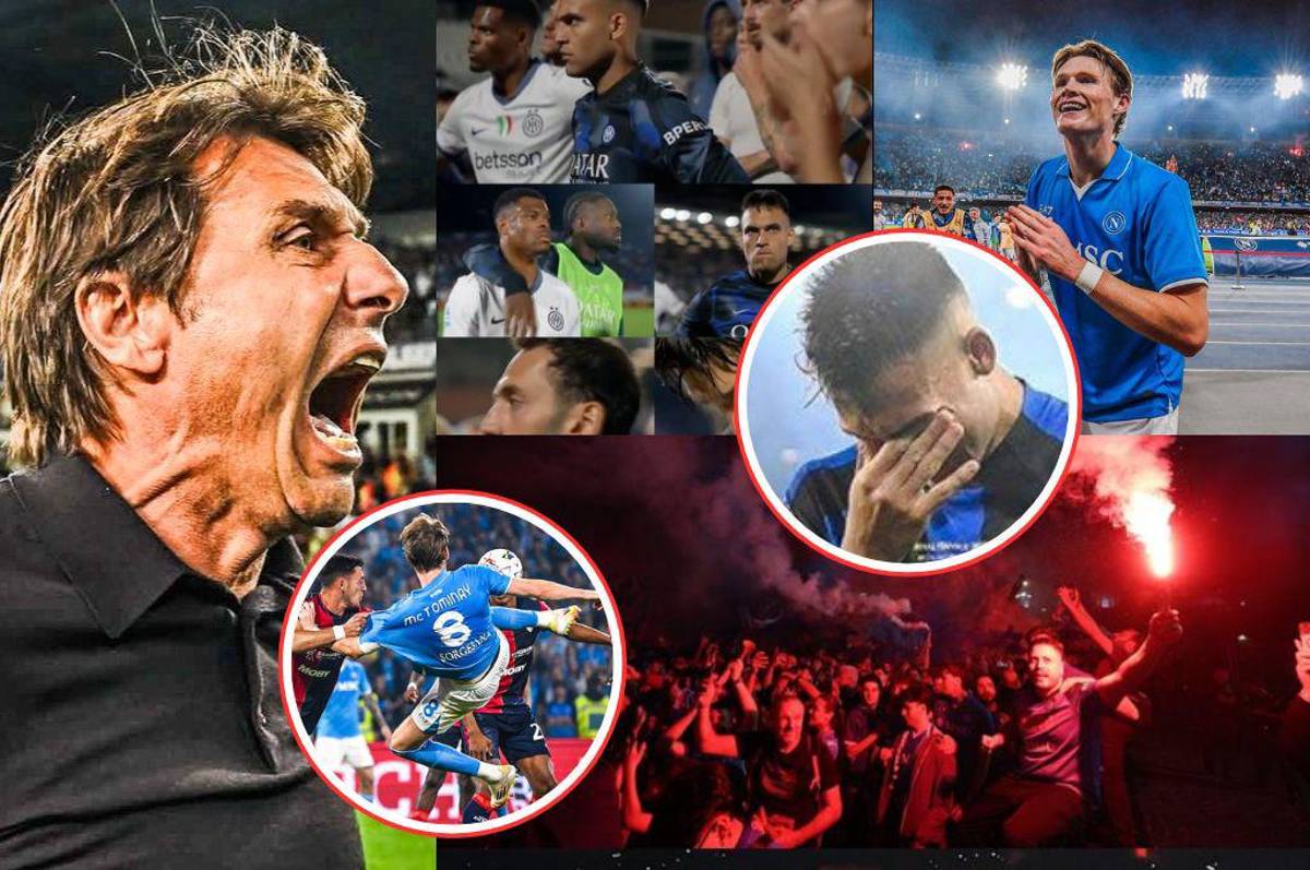 Jugador del PSG festeja el título del Napoli, Lautaro e Inter rozan el fracaso y el que se retiró del fútbol con una tarjeta roja