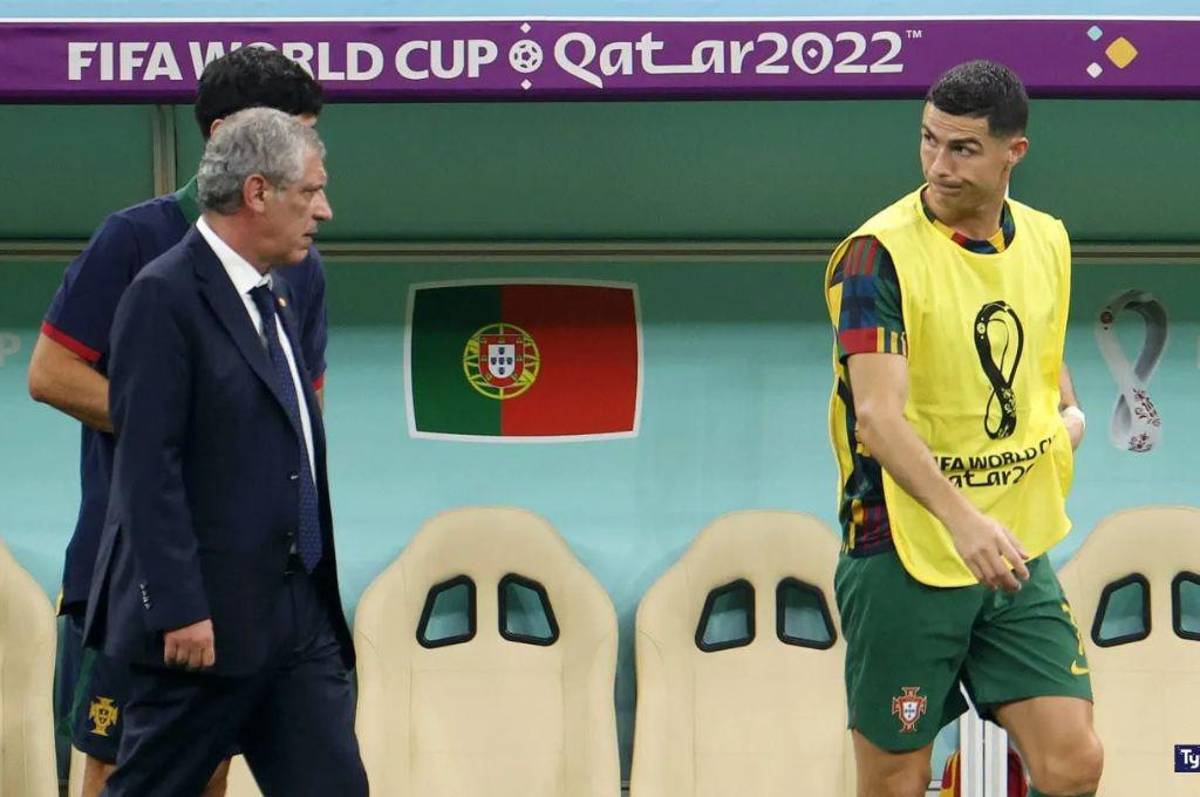Fernando Santos saca a la luz el problema del por qué Cristiano Ronaldo fue suplente en los 4tos de final en el Mundial de Qatar