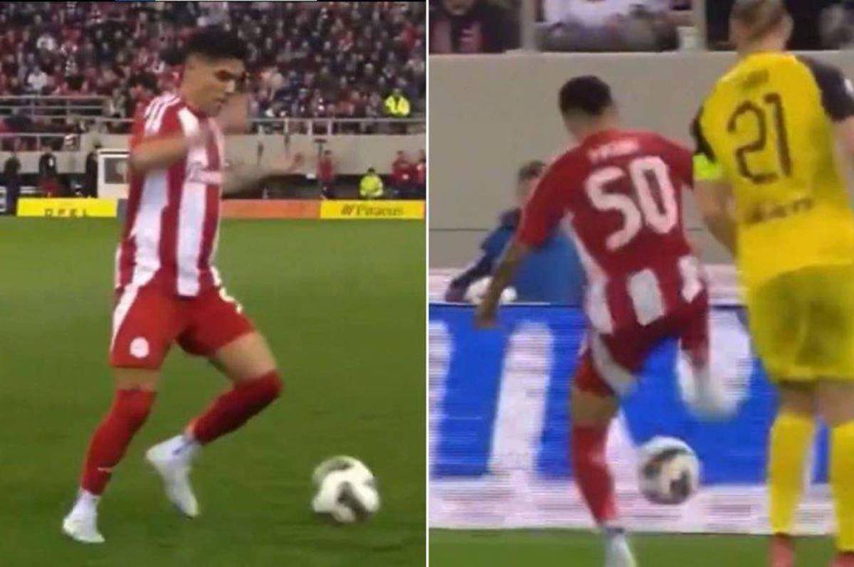 Furor por Luis Palma: Las fotos que dejó el estreno goleador del hondureño con el Olympiacos en Copa de Grecia
