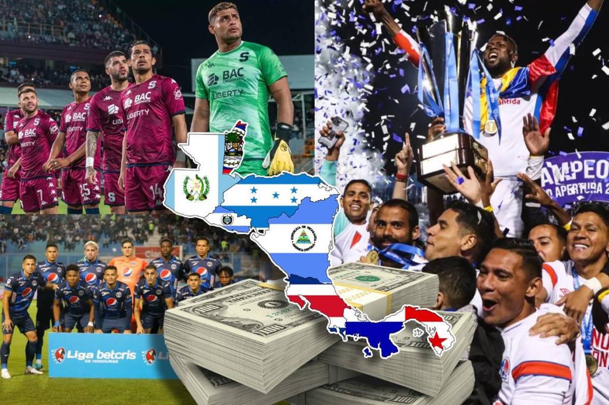 Olimpia sorprende y Motagua se eleva: ¡Estos son los 10 equipos más caros del fútbol de Centroamérica!