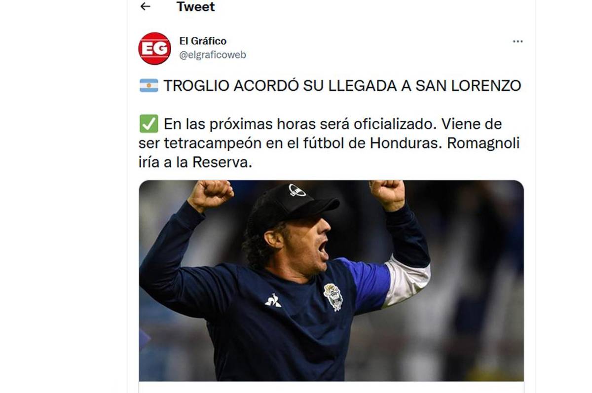 Las reacciones de medios, periodistas y afición sobre el posible fichaje de Pedro Troglio por el San Lorenzo de Argentina