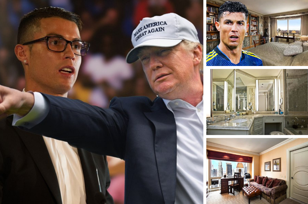 ¡Nadie lo quería comprar! Cristiano Ronaldo pierde 10 millones de dólares en venta de apartamento por culpa de Donald Trump