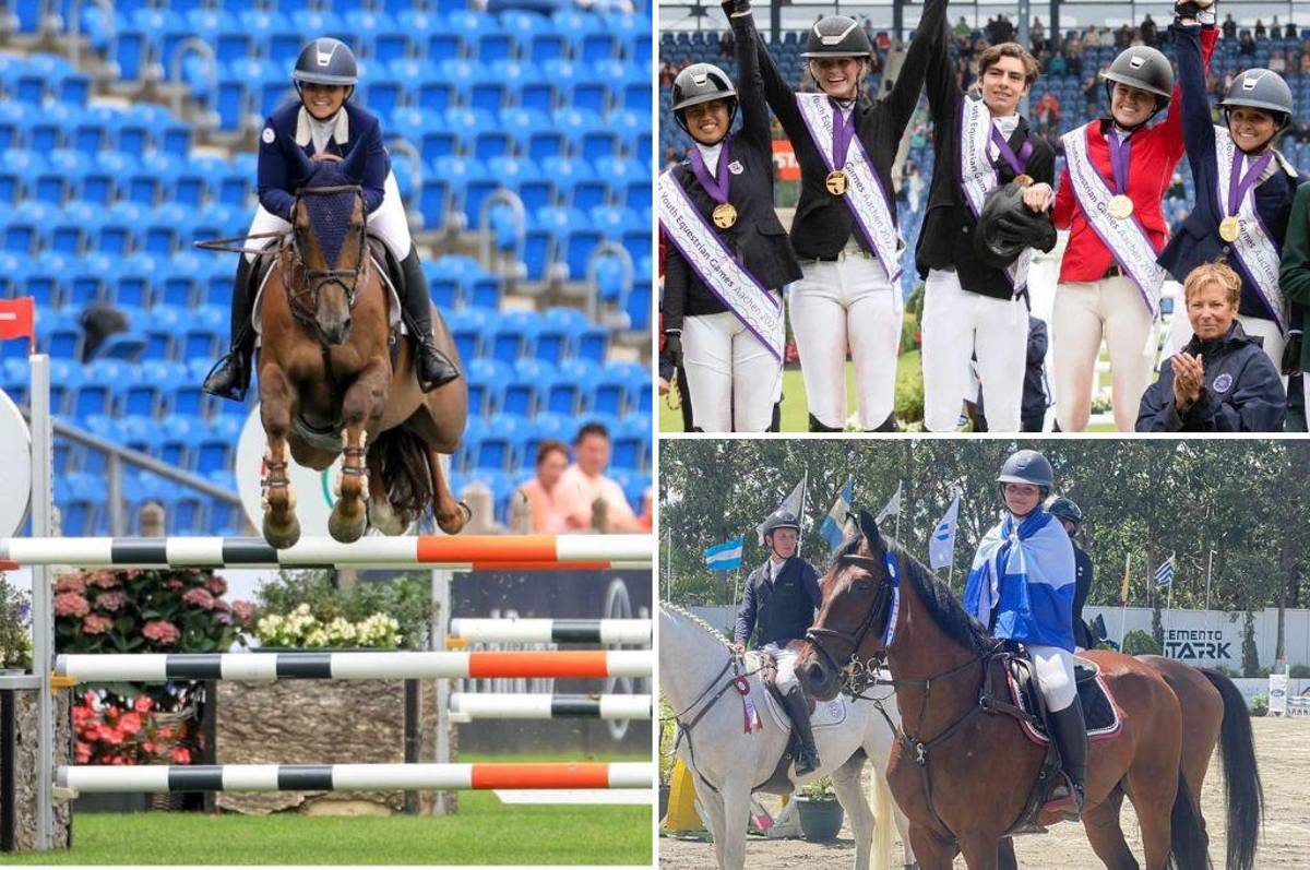 Gabriela Maradiaga, la jinete que representa a Honduras internacionalmente en el ecuestre: “Es un honor colgarse medallas con la bandera de nuestro país”