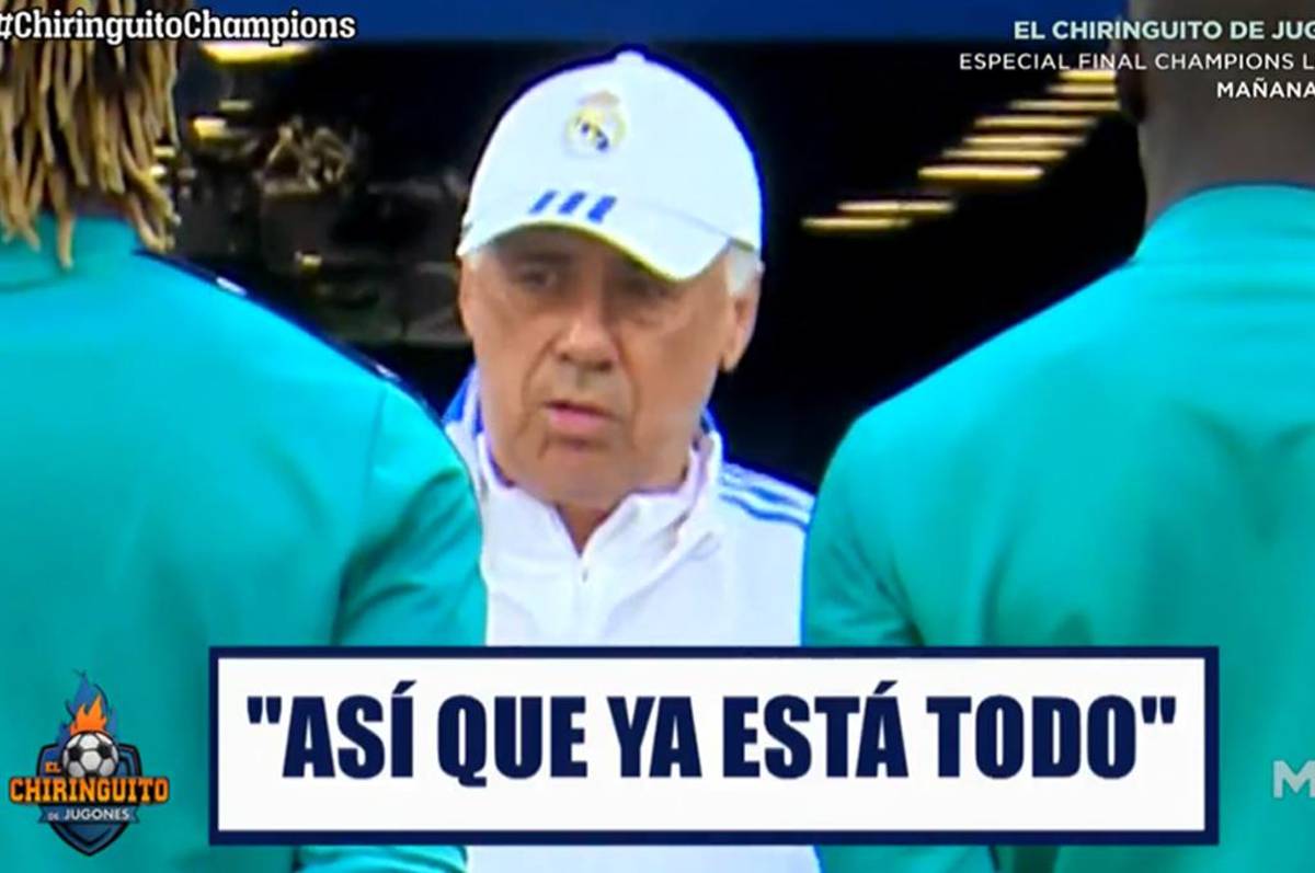 Salió a la luz la última charla de Ancelotti a sus jugadores previo al final: ‘‘Lo que hemos hecho hasta ahora ya no importa’’