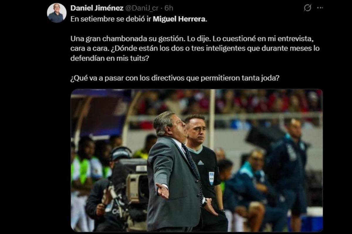 Una gran chambonada: Faitelson no lo perdona; la prensa apunta al Piojo Herrera tras su fracaso con Costa Rica