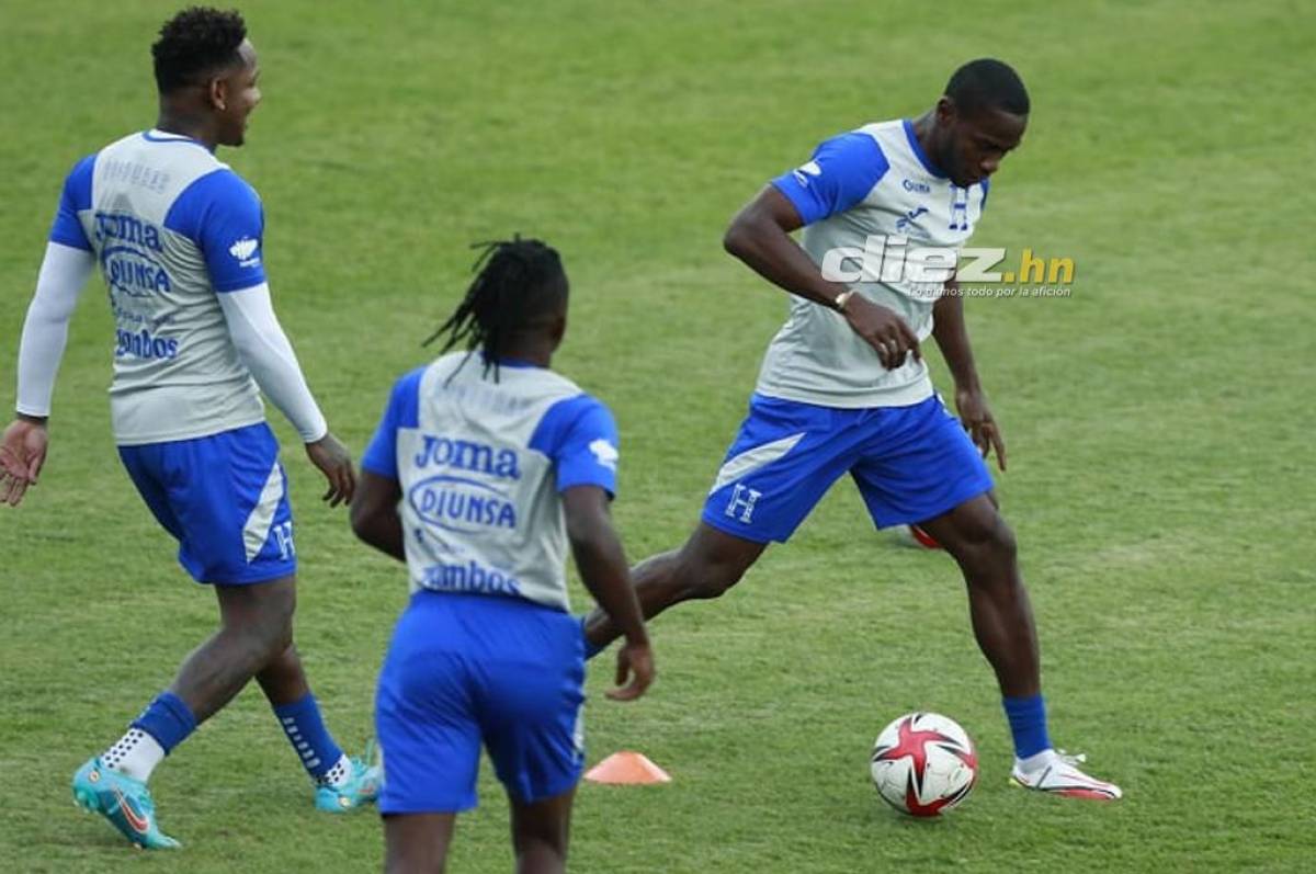 Sin bajas y con poco entusiasmo, la Selección de Honduras entrenó pensando en el duelo contra El Salvador