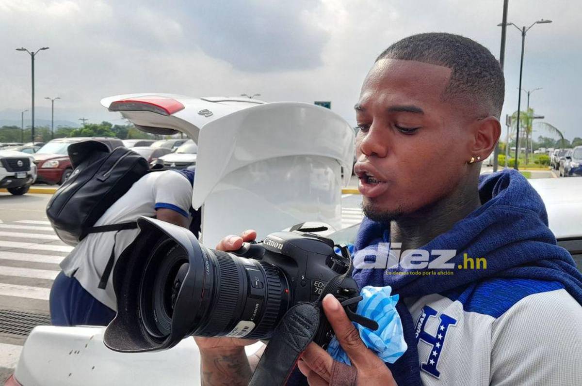 Solani Solano, el “nuevo fotógrafo” de la Selección: Así fue la llegada de Honduras al Ramón Villeda Morales