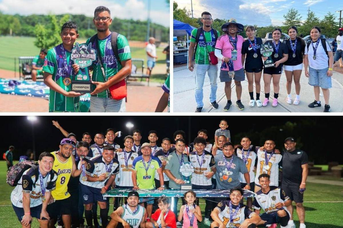 ¡Alegría total! Potros Olancho se consagró campeón de la Smoky Mountain Cup 2025 desarrollada en Tennessee