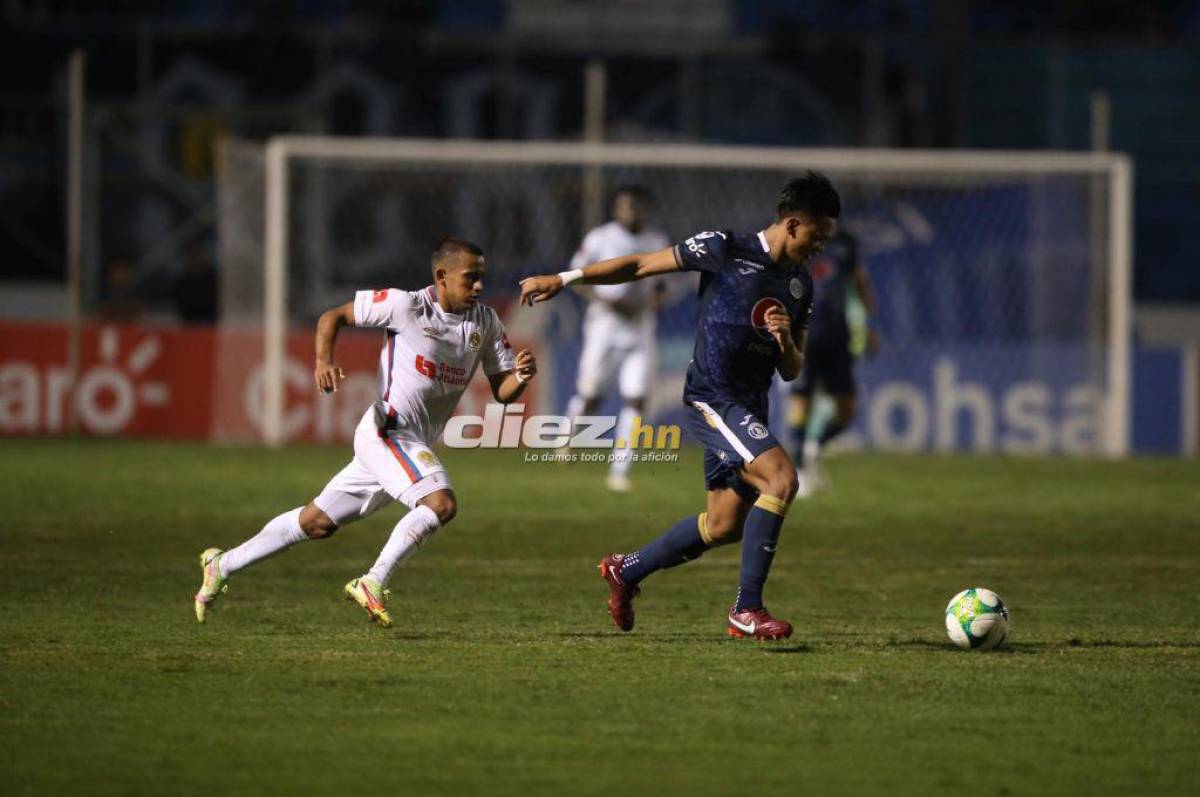 Olimpia se mantendría en el primer lugar con un empate ante Motagua. Foto: Andro Rodríguez.
