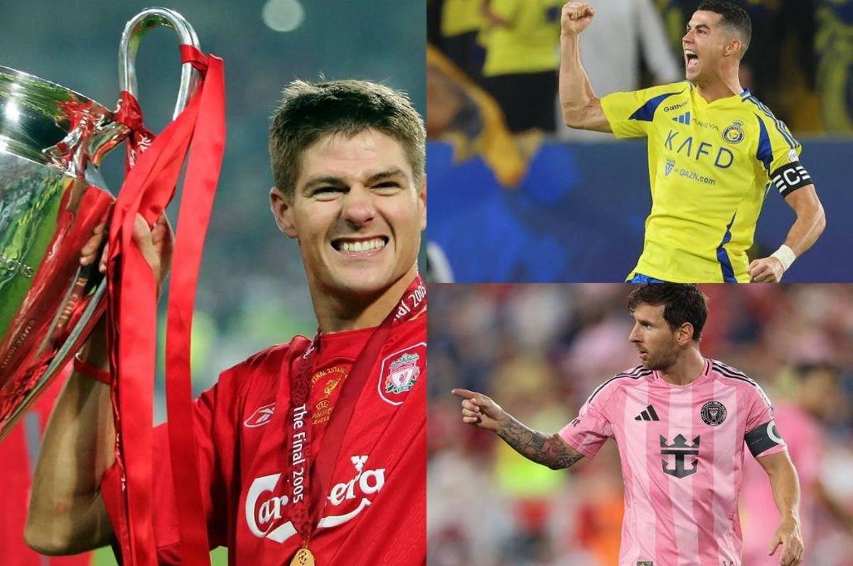 Gerrard sin pelos en la lengua elige al mejor jugador de la historia entre Cristiano y Messi: él siempre te hará ganar títulos