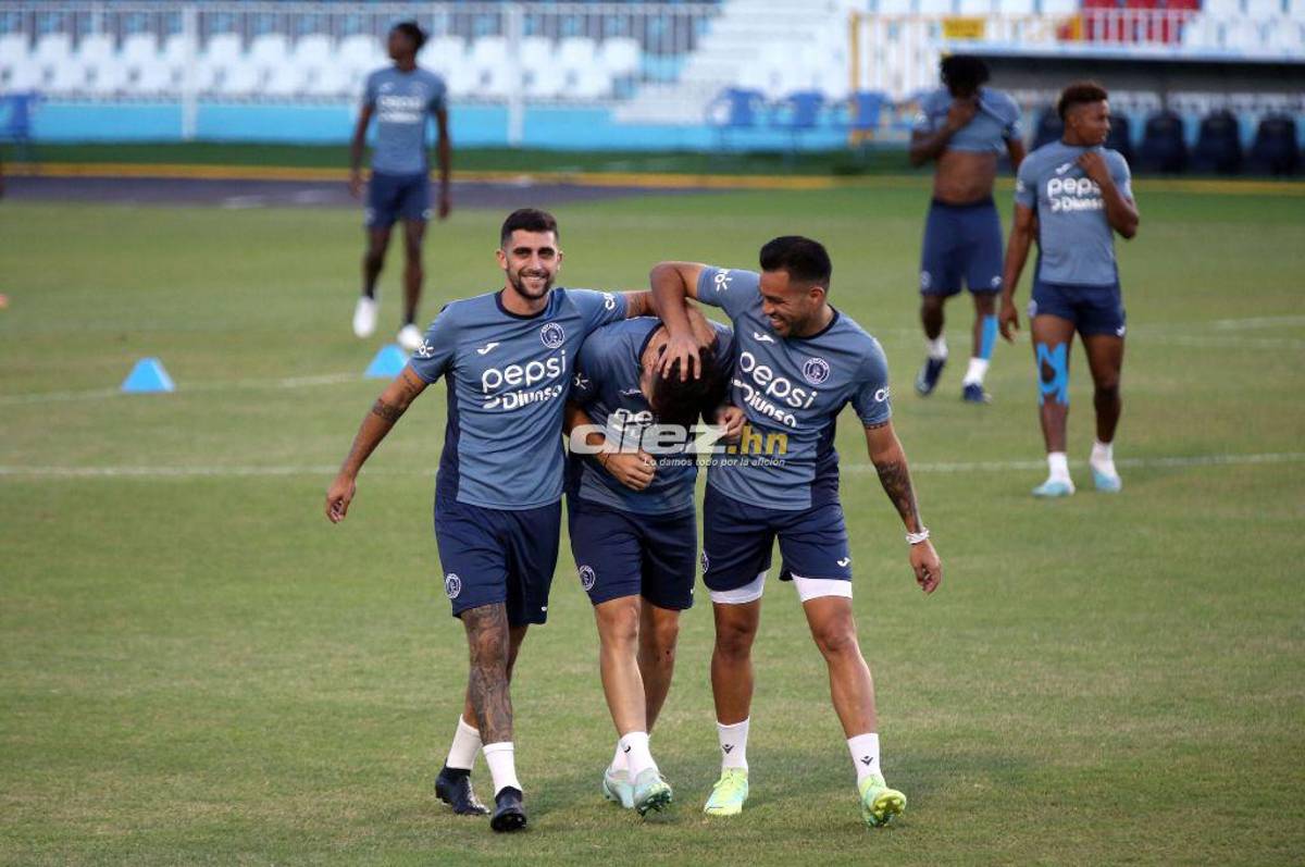 Técnico de Motagua anuncia dura noticia previo al duelo ante Olancho, reciben visita de lujo y no se olvidan de las bromas