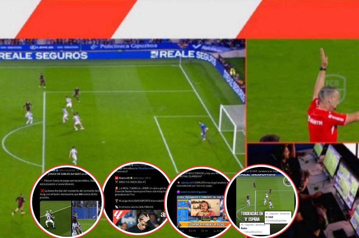 “Se debe repetir el partido” “¿la tecnología no sirve?”: la prensa reacciona tras la derrota polémica del Barcelona ante la Real