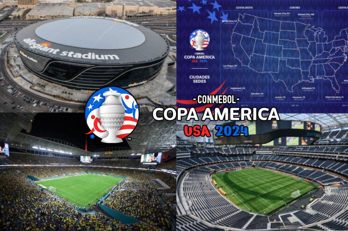Ciudades confirmadas: ¡los 14 estadios que tendrá la Copa América 2024 en los Estados Unidos!