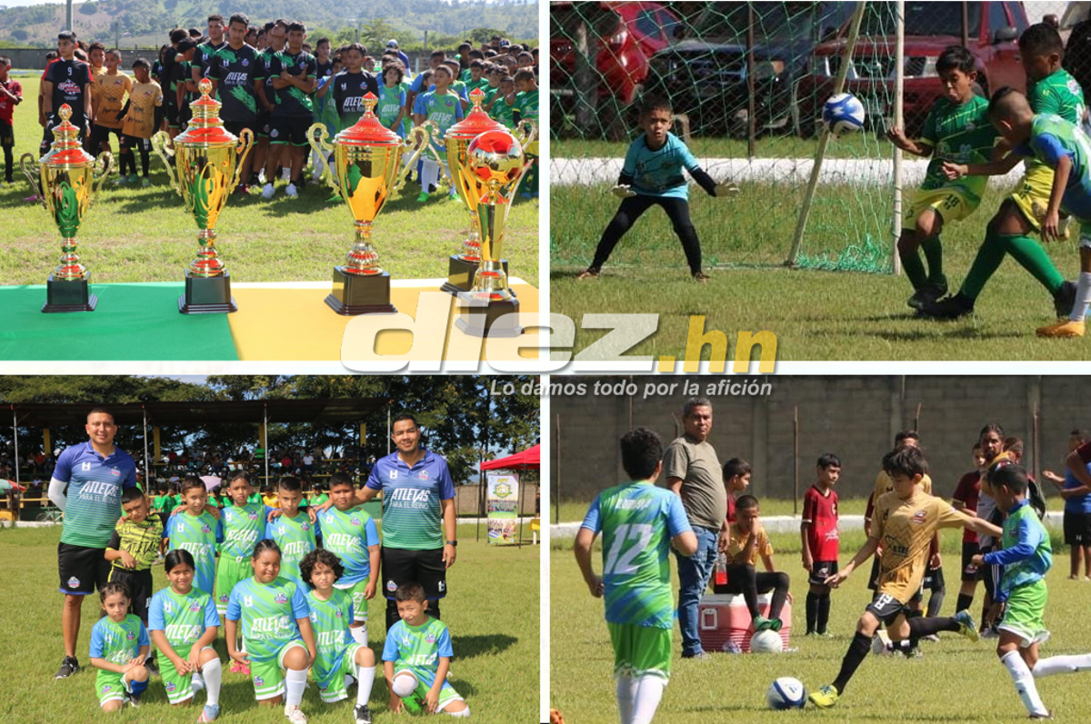 ¡Lluvia de estrellas! Un éxito segundo torneo nacional de Academias de Fútbol en la ciudad de Yoro