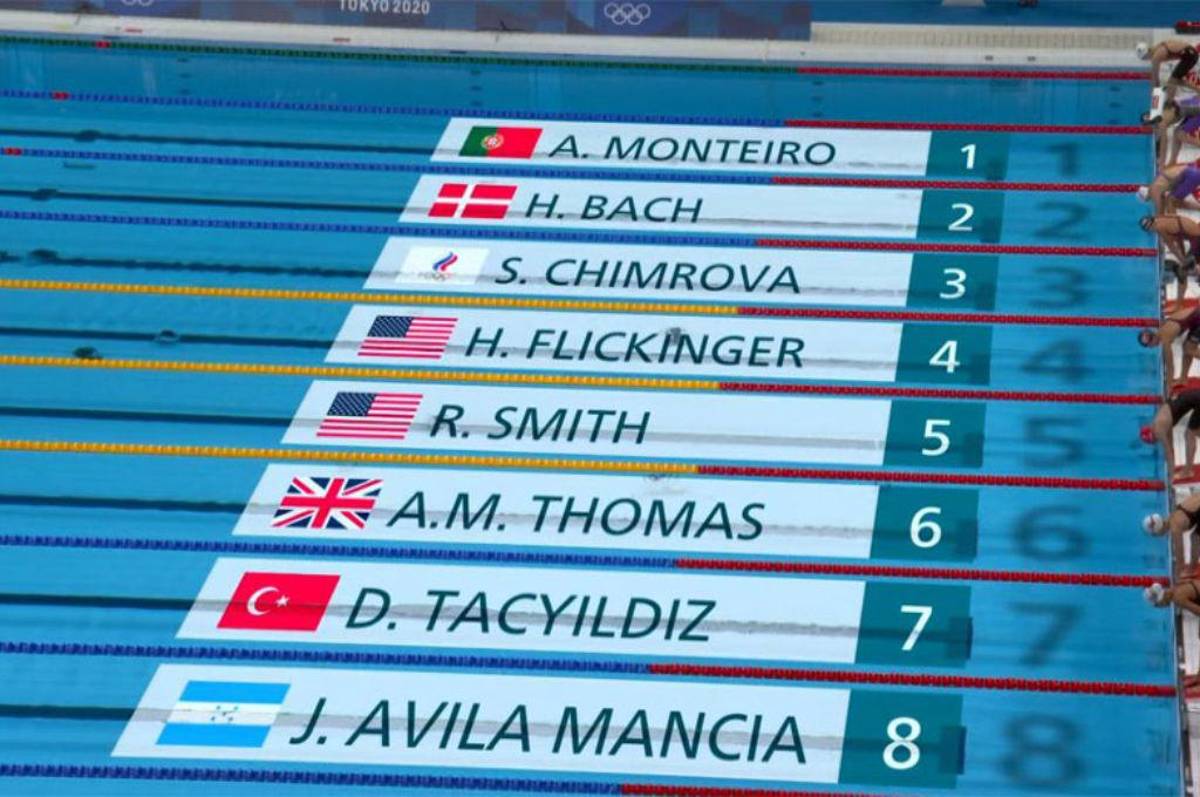 Julimar Ávila, nadadora hondureña que estará en París 2024: Salió en la revista Forbes, su récord y su especialidad en el agua