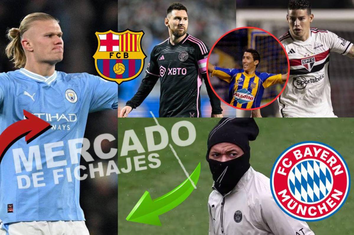 Mercado de Europa: Messi tiene nuevo compañero, el futuro de Haaland y Mbappé; Barcelona y Bayern oficializan fichajes
