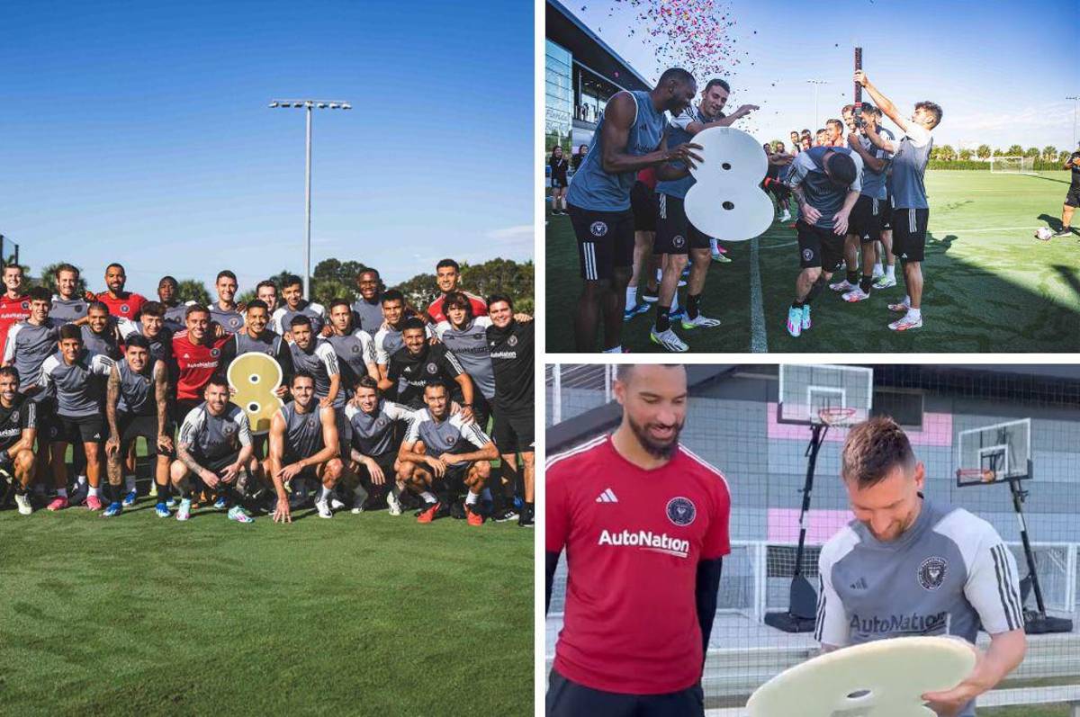 ¿Qué pasó con David Ruiz? Así recibieron a Messi en el Inter de Miami tras ganar el Balón de Oro: pasillo y abrazos