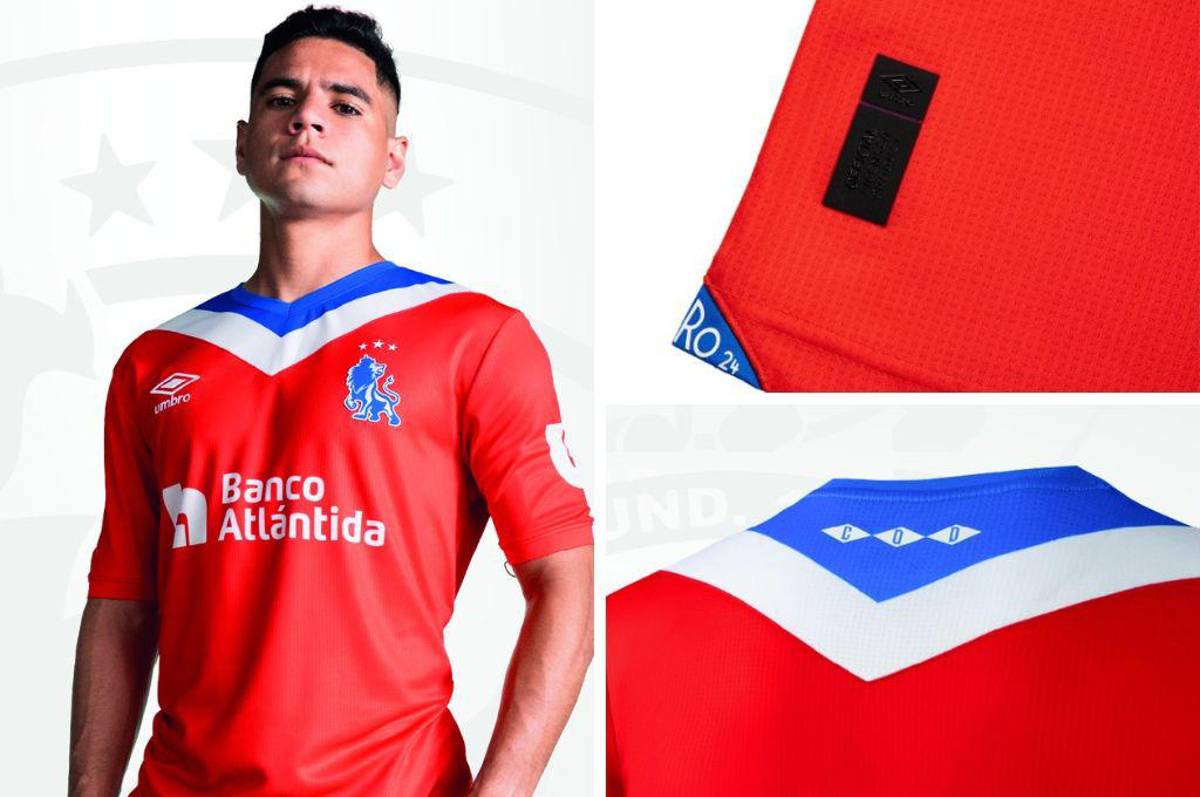 El precio y qué significan los números: las otras imágenes de la nueva camisa del Olimpia; así es la versión manga larga