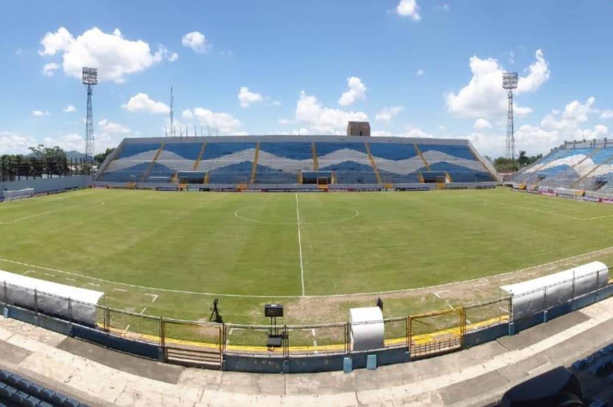 El Estadio Morazán horas antes del inicio del partido entre Costa Rica y Estados Unidos.