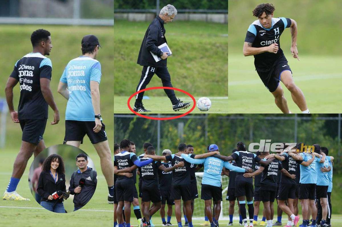 ¿Qué legionarios faltan? Los históricos tacos de Rueda y el sueño que tiene Honduras: así fue el cuarto entreno de la Selección