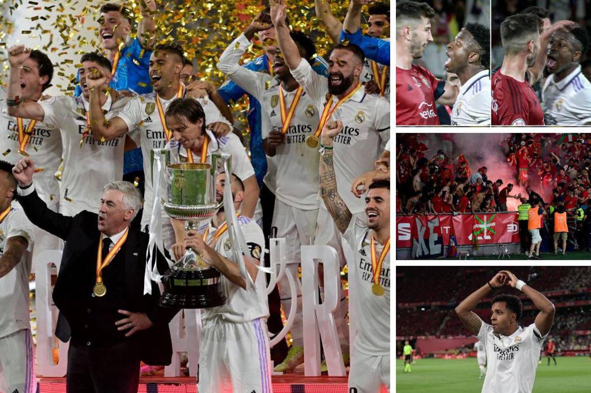 Real Madrid campeón de Copa del Rey: El feo gesto de Vinicius con los ...